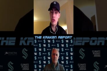 SEATTLE KRAKEN LUKE HENMAN TALKS WITH RON FRANCIS #shorts