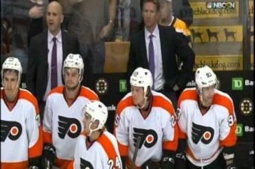 Zac Rinaldo Hit on Sean Couturier