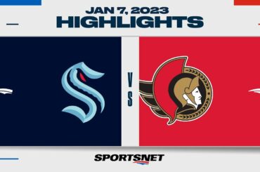 NHL Highlights | Kraken vs. Senators - January 7, 2023