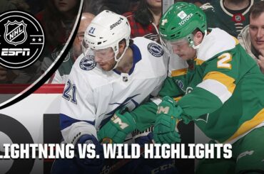 Tampa Bay Lightning vs. Minnesota Wild | Full Game Highlights