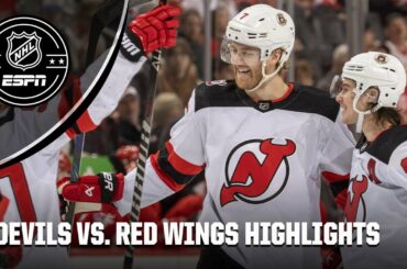 New Jersey Devils vs. Detroit Red Wings | Full Game Highlights