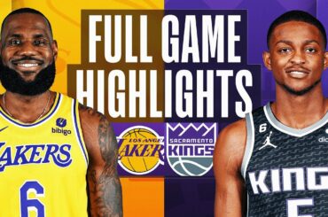 LAKERS at KINGS | FULL GAME HIGHLIGHTS | January 7, 2023