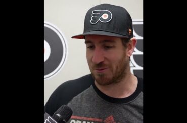 Flyers' Kevin Hayes shared what it meant to make his 1st NHL All-Star team (via Flyers) #shorts