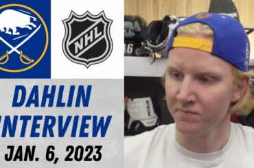 Rasmus Dahlin After Practice Interview (1/6/2023)