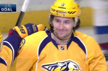 Forsberg scores a hat trick in back-to-back games