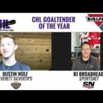 CHL Awards 1-on-1 with Dustin Wolf