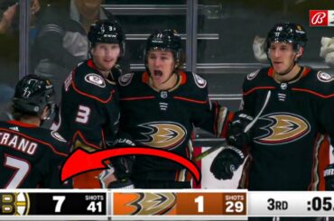 The Boston Bruins Just Did THIS to the Anaheim Ducks...