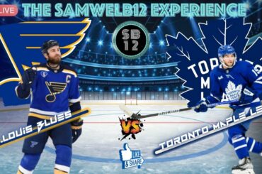 🔵ST.LOUIS BLUES vs. TORONTO MAPLE LEAFS | live NHL Hockey | Play by Play