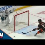 Kaapo Kahkonen Misjudges Bouncing Puck, Mason McTavish Capitalizes On Wide-Open Net