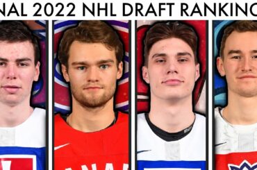 FINAL 2022 NHL DRAFT RANKINGS! (TOP 50 Best Prospect Rankings/Shane Wright Highlights/Bob McKenzie)