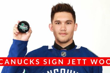 Vancouver Canucks: Canucks sign Jett Woo to an entry-level contract (2018 2nd round draft pick)