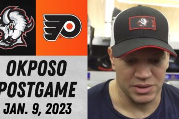 Kyle Okposo Postgame Interview vs Philadelphia Flyers (1/9/2023)