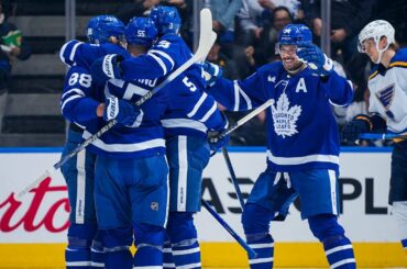 Nylander missile gets Matthews to 500 points