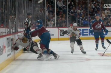 Gabriel Landeskog Dangerous Hit Against Kirby Dach