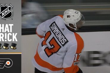 Wayne Simmonds ignites Flyers with 400th point, hat trick