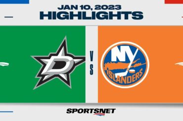 NHL Highlights | Stars vs. Islanders - January 10, 2023