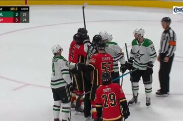 Sam Bennett's Charging Penalty Against Jason Dickinson, Stars Bench Reaction