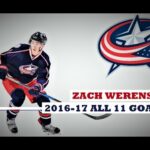 Zach Werenski (#8) ● ALL 11 Goals 2016-17 Season (HD)