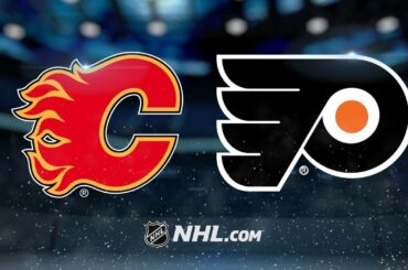 Monahan has power-play hat trick in Flames' OT win