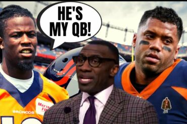 Jerry Jeudy SLAMS Shannon Sharpe, Defends Russell Wilson With Other Broncos Teammates