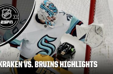 Seattle Kraken vs. Boston Bruins | Full Game Highlights