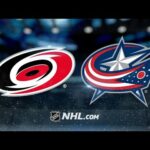 Carolina Hurricanes vs Columbus Blue Jackets | Jan.12, 2023 | Game Highlights | NHL 2023 | Обзор