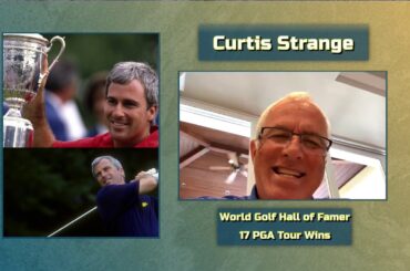 Golf Legend Curtis Strange Talks about that time Tom Kite was an SOB on the Range