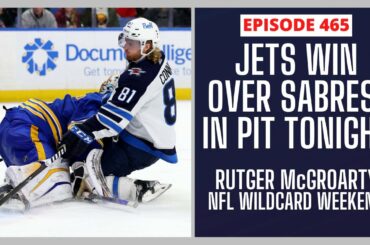 Winnipeg Jets win over Buffalo Sabres, play in Pittsburgh tonight, Jets mid-season review, NFL