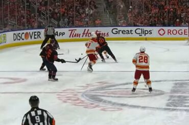 THE FLAMES TIE THE GAME FROM THEIR OWN ZONE 😱 | NHL on ESPN