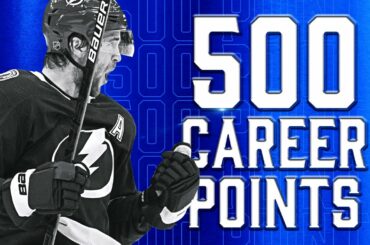 Victor Hedman officially records 500 Career Points