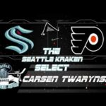 SEATTLE KRAKEN SELECT CARSEN TWARYNSKI FROM PHILADELPHIA FLYERS