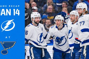 RECAP: Lightning @ Blues 1/14/23 | MORE LIKE IT!