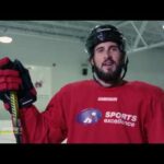 Phillip Danault essaie le baton Alpha DX Force Pro de Warrior Hockey