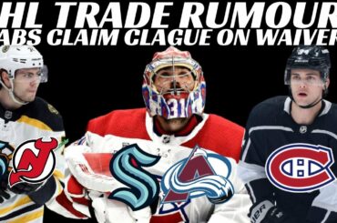 NHL Trade Rumours - Habs Trading Price? Debrusk, Kane, Habs Claim Clague on Waivers + More