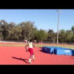 Caleb Jones High Jump scissor kick 6'2