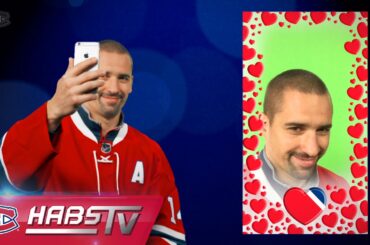 Montreal Canadiens take seductive selfies