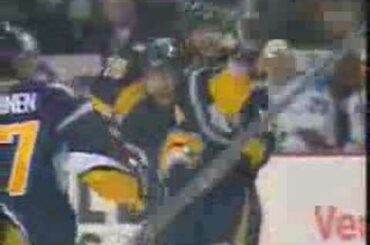 Buffalo Sabres tying and winning goals vs. New York Rangers Game 5 2007 Playoffs