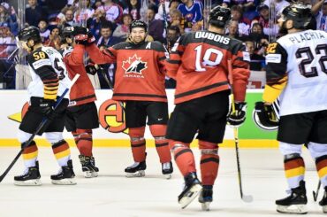 Mark Stone's hat trick leads Team Canada to a 8-1 win over Team Germany - IIHF World Championship