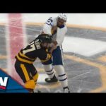 Maple Leafs' Wayne Simmonds, Bruins' Nick Foligno Ignite Original Six Rivalry With Heavyweight Tilt