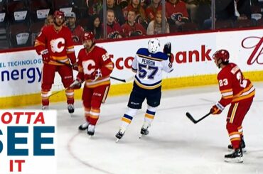 GOTTA SEE IT: David Perron Catches Puck Nobody Can See And Scores On Mike Smith