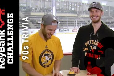 Riley Sheahan vs. Jamie Oleksiak: '90s Trivia | Pittsburgh Penguins