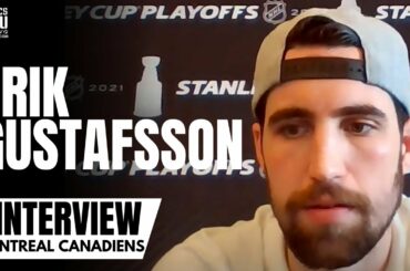 Erik Gustafsson talks Montreal vs. Vegas Series, Montreal's Passion for Hockey & Cole Caufield