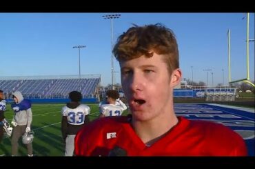 Jimmy Sullivan full interview at Carroll Chargers practice on 11/22/22