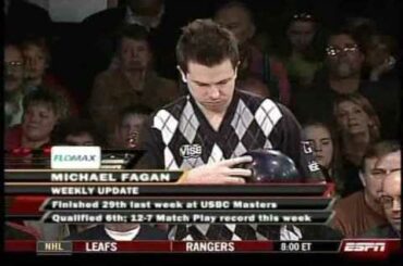 2009 PBA Geico Plastic Ball Championship - Michael Fagan vs. Jeff Carter (Part 1)