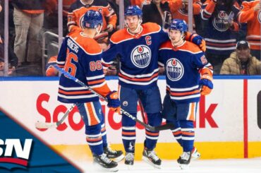 Oilers' Connor McDavid Records 500th Career Assist On Kailer Yamamoto's Slick Goal