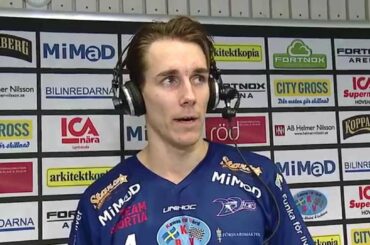 Intervju med Johan Roos efter kvartsfinal nr 4