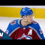 Avalanche's Evan Rodrigues Sends No-Look Feed To Nathan MacKinnon To Break Game Open