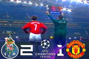 FC Porto 2-1 Manchester United #UCL 1/8 Final 1st Leg 2003-2004 |All Goals & Highlights|