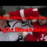 Robby Fabbri v.s Sean Durzi fight breakdown