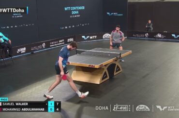 Samuel Walker vs Mohammed Abdulwahhab | MS Qual | WTT Contender Doha 2023